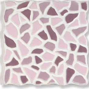 Плитка Brennero House Mila Viola 20x20 структурированная