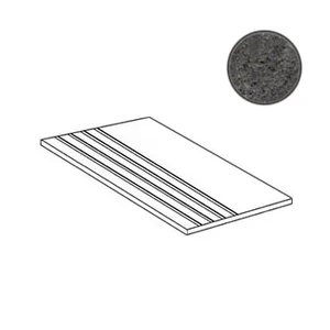 Ступень La Fabbrica AVA I Quarzi Gradone Bordo Grip Antracite 20mm R11 62177 30x60 матовая
