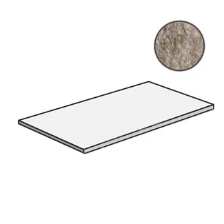 Ступень La Fabbrica I Quarzi Gradone Bordo Prasio 20mm R11 62153 30x60 матовая