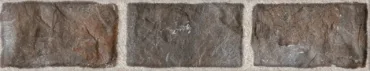 Керамогранит Azulejos El Mijares Iberia Grafito 10x50 матовый