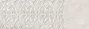 Плитка Ibero Cromat-One Decor Positive White Rec-Bis B118 40x120 матовая