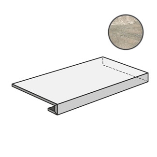 Icon Angolare Gradino DX Costa Almond 85287