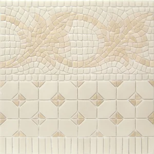 Бордюр Vives Iliada Cenefa Midas Blanco 43,5x43,5 полированный