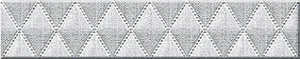 Бордюр Azori Illusio Grey Border Geometry 6,2x31,5 матовый