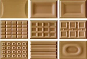 Плитка Imola Cento Per Cento Cacao Y 12x18 глянцевая