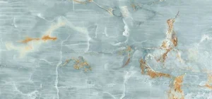 Керамогранит Imola The Room Aqua Blue Gold Lpm BLU AQ6 278 LPM 120x278 лаппатированный