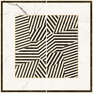 Декоративный элемент Imola The Room ZEBRA6 120LP 120x120 глянцевый