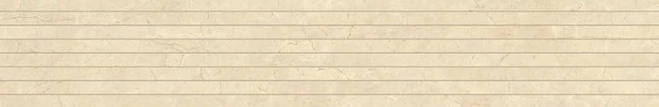 Декоративный элемент Impronta (Italgraniti) Calcis CL02LTL9 Listello Tratto Crema Lapped 9mm 20x120 лаппатированный