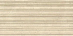 Керамогранит Impronta (Italgraniti) Calcis CL02BAS Crema Stripe SQ 60x120 матовый