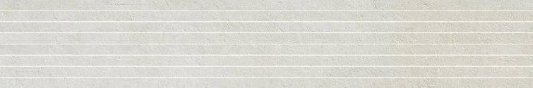 Декоративный элемент Impronta (Italgraniti) I Cementi FL01LT Listello Tratto White 20x120 матовый