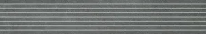 Декоративный элемент Impronta (Italgraniti) I Cementi FL07LT Listello Tratto Dark 20x120 матовый