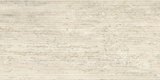 I Travertini Bianco Vein Cut Ribbed TR01BAR