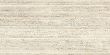 Керамогранит Impronta (Italgraniti) I Travertini Bianco Vein Cut Ribbed TR01BAR 60x120 рельефный