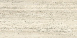 Керамогранит Impronta (Italgraniti) I Travertini Bianco Vein Cut Ribbed TR01BAR 60x120 рельефный