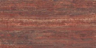 I Travertini Rosso Vein Cut Ribbed TR07BAR