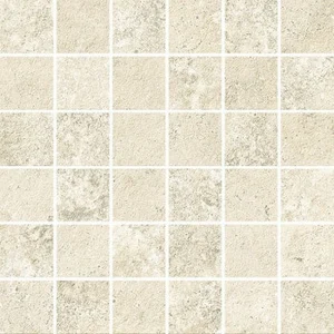 Керамогранит Impronta (Italgraniti) I Travertini Trav.Bianco Cross Cut Mosaico TR013MA 30x30 натуральный