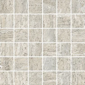 Керамогранит Impronta (Italgraniti) I Travertini Trav.Grigio Vein Cut Mosaico TR053MA 30x30 натуральный