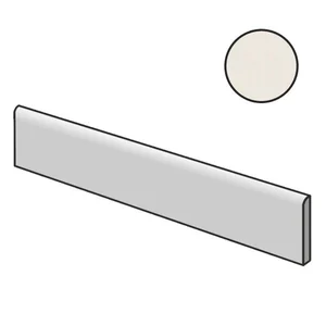 Бордюр Impronta (Italgraniti) Nuances Avorio Battiscopa NU0576 7x60 матовый