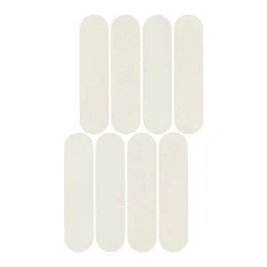 Мозаика Impronta (Italgraniti) Nuances Bianco Mos.Ovale NU01MOV 19,5x37 матовая