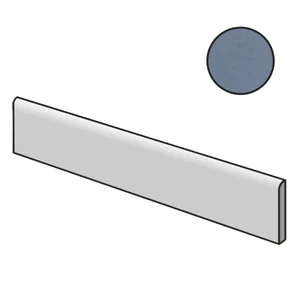 Бордюр Impronta (Italgraniti) Nuances Cielo Battiscopa NU1076 7x60 матовый