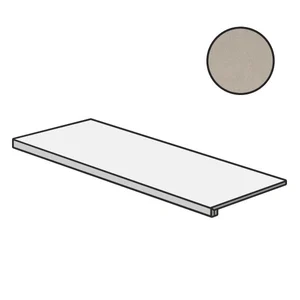 Ступень Impronta (Italgraniti) Nuances Tortora Gradone Toro NU06GT2 33x120 матовая