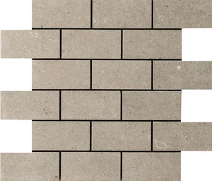 Декоративный элемент Impronta (Italgraniti) Silver Grain Taupe Muretto SI043MB 30x30 натуральный
