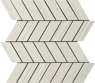 Silver Grain White Mos.Chevron Mix SI01MCM