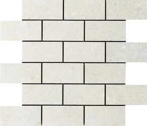 Декоративный элемент Impronta (Italgraniti) Silver Grain White Muretto SI013MB 30x30 натуральный