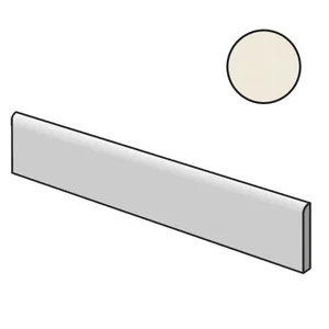 Бордюр Impronta (Italgraniti) Terre Bianco Battiscopa TE0176 7x60 матовый
