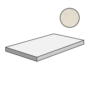 Ступень Floor Gres Industrial Ivory Gradino Angolare SX Soft 33x120 матовая