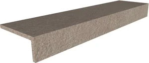 Спецэлемент Floor Gres Industrial Taupe Elemento L Bocciardato 15x60 структурированный