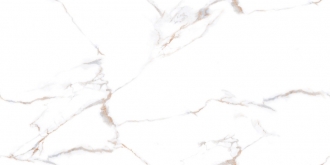 Christy White Glossy Silver Line
