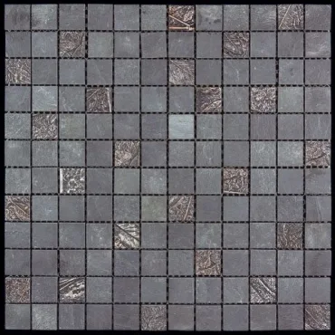 Мозаика Natural Mosaic Inka BDA-2318 (BDA-085) (Стекло Мрамор Агломерат) 29,8x29,8 глянцевая