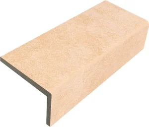 Спецэлемент Interbau Lithos Обкладка Jura Gelb 15,2x31 матовый