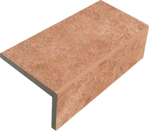 Спецэлемент Interbau Lithos Обкладка Perm Braun 10,5x24,5 матовый