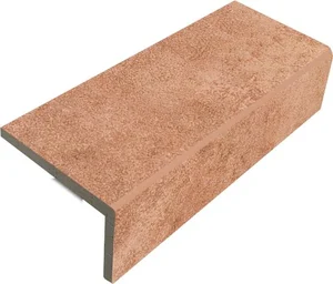 Спецэлемент Interbau Lithos Обкладка Perm Braun 15,2x31 матовый