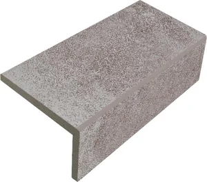Спецэлемент Interbau Lithos Обкладка Trias Anthrazit 10,5x24,5 матовый