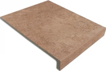 Interbau Lithos Ступень Perm Braun 24,5x30,7 матовая