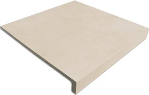 Interbau Lithos Ступень Silur Creme 30,7x31 матовая