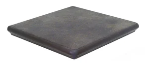 Ступень Interbau Nature Art 118 Lava Schwarz Florentine Corner 32x32 матовая