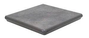 Ступень Interbau Nature Art 119 Quarz Grau Florentine Corner 32x32 матовая