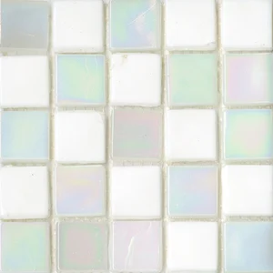 Мозаика JNJ Mosaic Интерьерные Cмеси 150x150 СК 1010 Snow 15x15 глянцевая