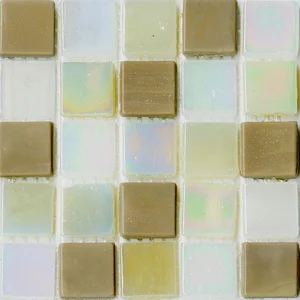Мозаика JNJ Mosaic Интерьерные Cмеси 150x150 СК 4311 Olive 15x15 глянцевая