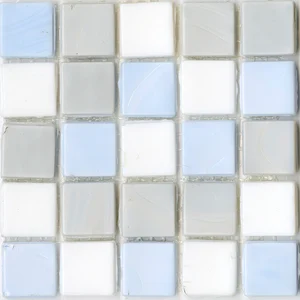 Мозаика JNJ Mosaic Интерьерные Cмеси 150x150 СК 6418 Frost 15x15 глянцевая