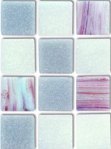 Мозаика JNJ Mosaic Интерьерные Cмеси 200x200 JC 263 Grey 20x20 глянцевая