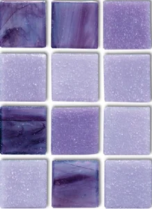 Мозаика JNJ Mosaic Интерьерные Cмеси 200x200 JC 270 Violet 20x20 глянцевая
