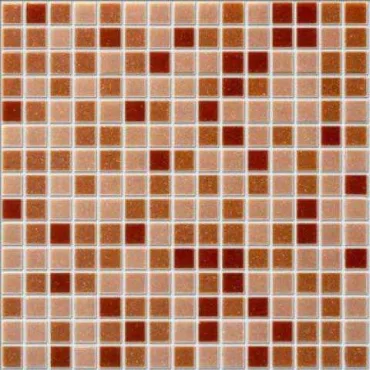 Мозаика JNJ Mosaic Интерьерные Cмеси 200x200 Rosa 20x20 глянцевая