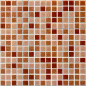 Мозаика JNJ Mosaic Интерьерные Cмеси 200x200 Rosa 20x20 глянцевая