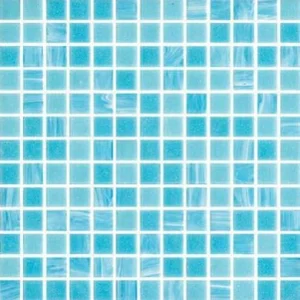 Мозаика JNJ Mosaic Интерьерные Cмеси 200x200 V-5003 Blue Sky 20x20 глянцевая