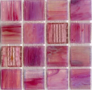 Мозаика JNJ Mosaic Интерьерные Cмеси 200x200 V-J0260 Rose 20x20 глянцевая